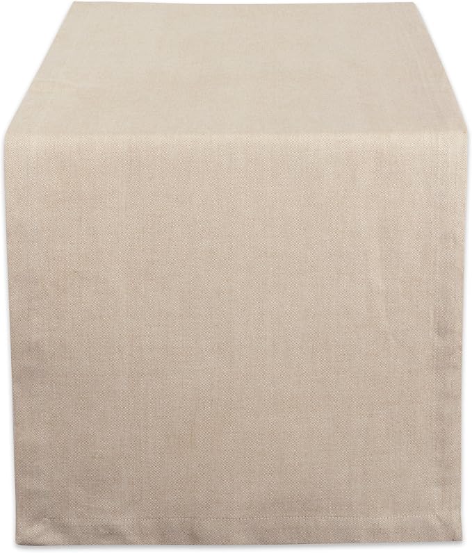 DII Chambray Kitchen, Tabletop Collection, 14x72 Table Runner by DII