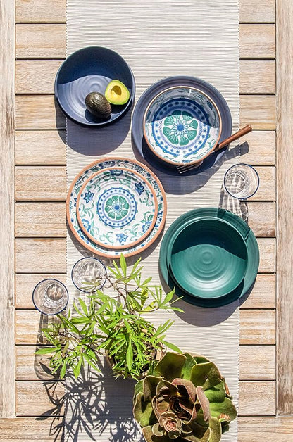 Matte Artisan 10.5'' Durable Planta Dinner Plates, Shatter-Resistant and - Image 6