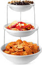 Masirs 3-Tier Collapsible Bowl: Decorative Design Folds by Masirs