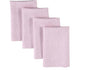 Solino Home Linen Napkins Set of 4-100% Pure Linen Bubblegum Pink Dinner Napkins Cloth 20 x 20 Inch for Valentines, Spring, Easter - Athena, Handcrafted and Machine Washable