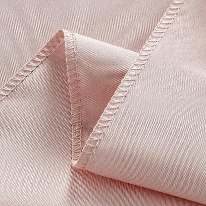 2-Pack 60x84 inch Dusty Pink Table Cloths, Solid Stain and Wrinkle Resistant Oblong Tablecloth, Premium Plain Weave Polyester Fabric Rectangle Table Linen Covers for Hotel, Banquet
