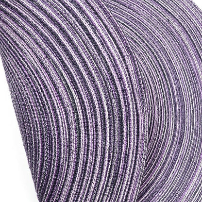 SHACOS Round Braided Placemats Set of 6 Round Placemats Cotton Blend Fabric - Image 5