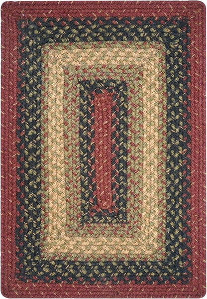Homespice Highland Dining Placemats, Warm Cabin and Country Decor, Set of 6, Multicolor - 13x19 Rectangle Table Mats - Vibrant Colors, Durable, Easy to Clean and Protects Furniture
