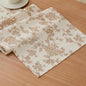 French Pastoral Farmhouse Table Runners, 13x108 Inch Brown | 100% Organic by Unknown