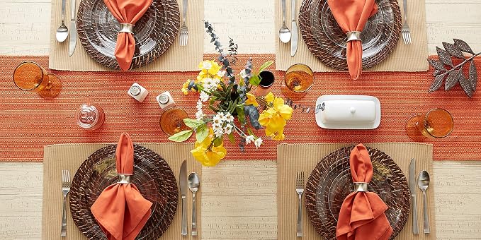 DII Variegated Tabletop Collection, Table Runner3x72 - Image 7