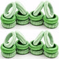 Thread Napkin Ring Set of 24 - Beautiful Elegant Fancy Decorative Napkin Holder for Dining Table Décor, Farmhouse, Wedding, Dinner, Party, Family Gathering, Easter, Everyday Use - Green Combo