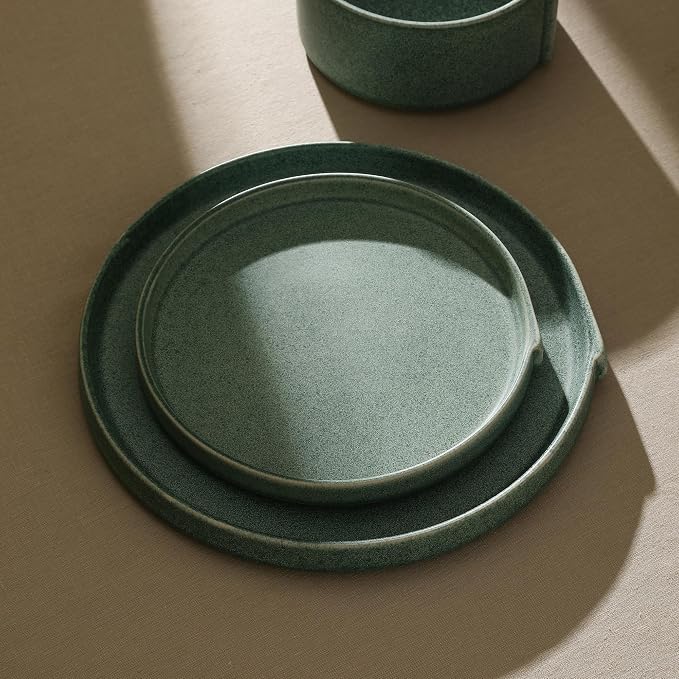 Stone Lain Bao 4-Piece Dinner Plate Set Stoneware - Image 3