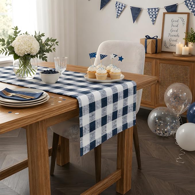 Gingham Table Runner - Image 2