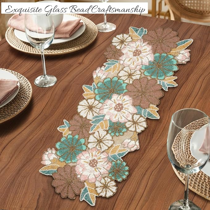 Handmade Beaded Beaded Runner 36 inch - Image 2