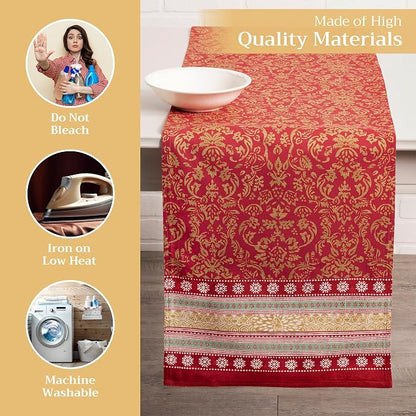 Maison d' Hermine Table Runner 100% Cotton 14.50" x 108" | Table Runners 108 - Image 3