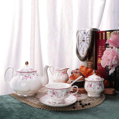 fanquare Vintage Porcelain Tea Set - Image 6