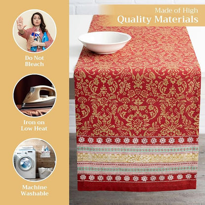 Maison d' Hermine Table Runner 100% Cotton 14.50" x 72" | Table Runners 72 - Image 3
