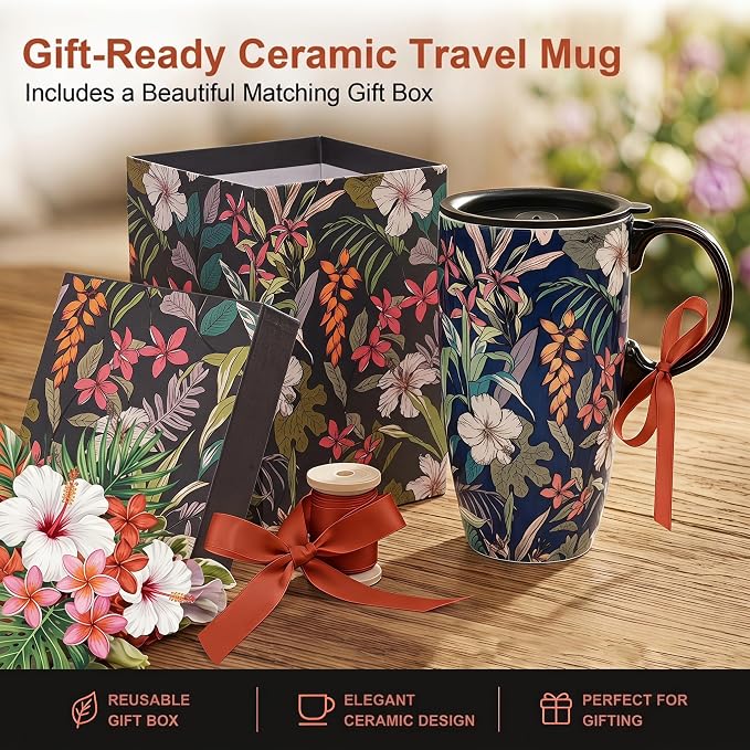 Topadorn 17oz Ceramic Travel Mug - Image 7