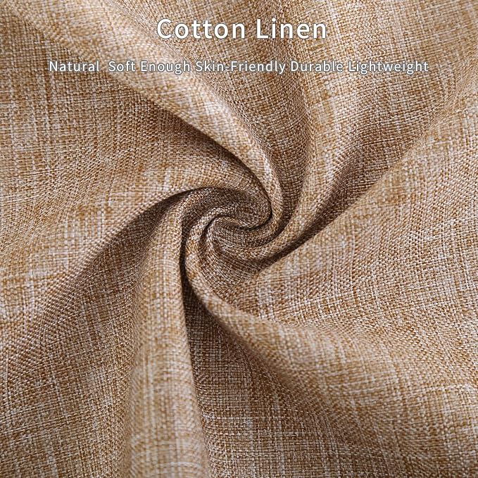 Tosewever Decorative Linen Table Runner Farmhouse Style Tabletop Collection 14 - Image 6
