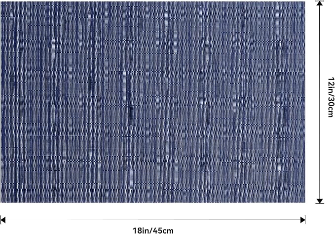 Leetaltree Blue Placemats Set of 4 - Image 9