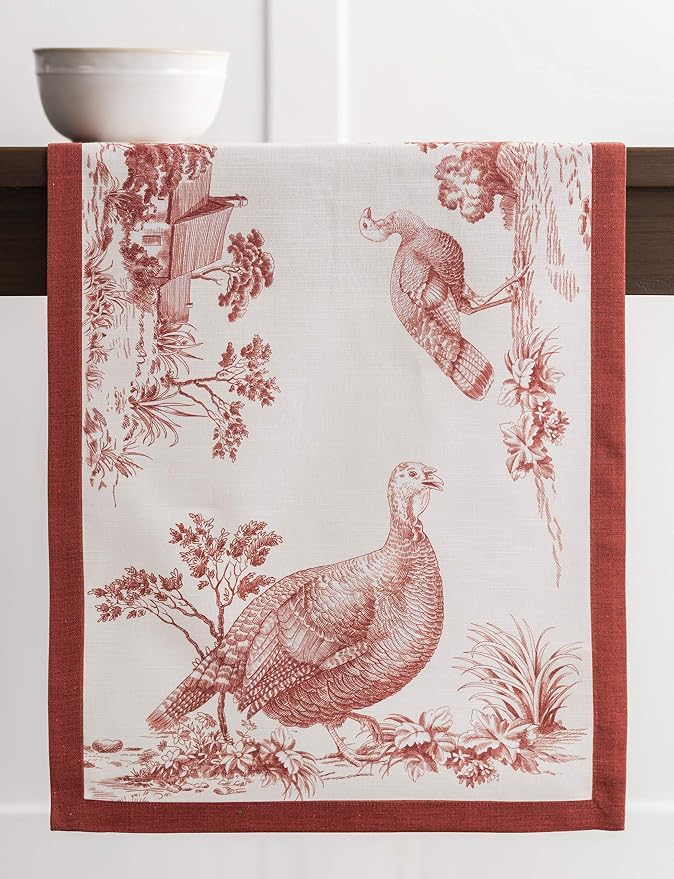 Maison d' Hermine Table Runner 100% Cotton 14.50" x 60" | Table Runners 60 - Image 8