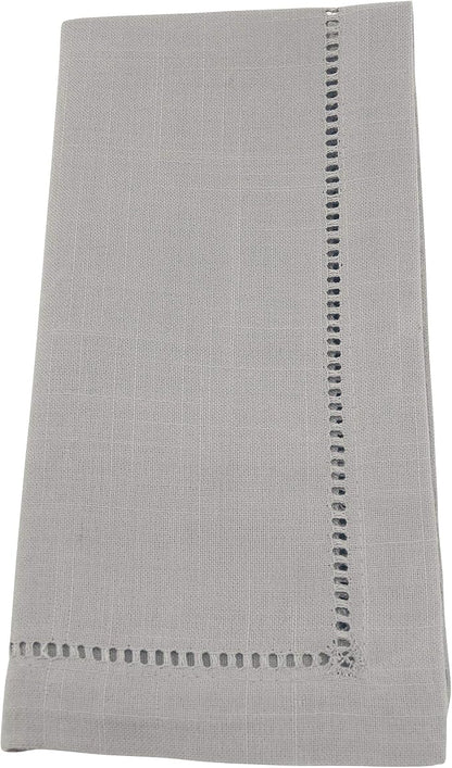 SARO LIFESTYLE Hemstitched Border Dinner Napkin - Image 2
