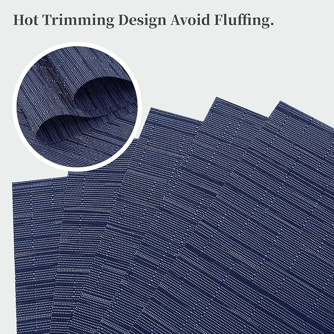 Leetaltree Blue Placemats Set of 6 - Image 3