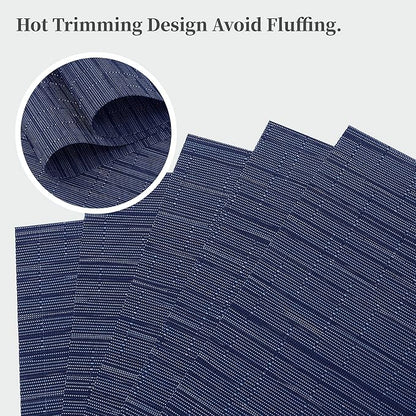 Leetaltree Blue Placemats Set of 6 - Image 3