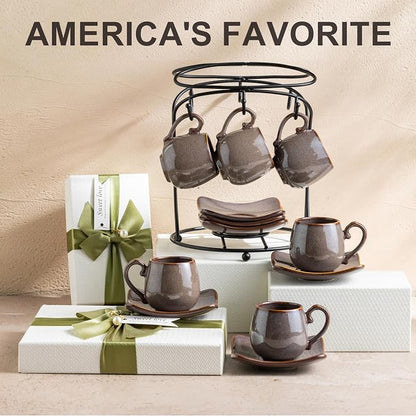 LYEOBOH 3oz Coffee Espresso Cups - Image 4