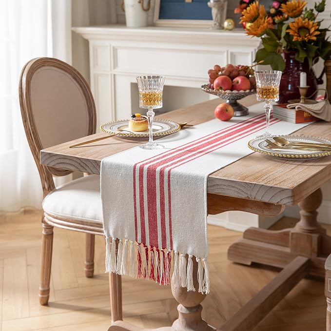 Caflife Christmas Table Runner 13 x 90 Inch - Image 2