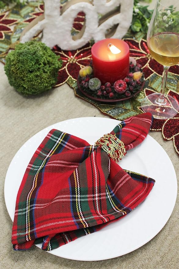 COTTON CRAFT Christmas Napkin Rings - Image 4