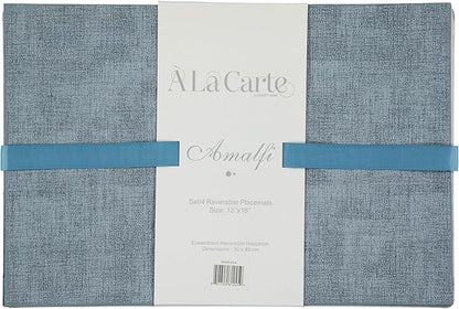 Placemats Set of 4 12" x 18" Heat-Resistant Table Mats for Dining Table Set for 4 Kitchen & Dining Room Decor Farmhouse, Boho, & Modern Style Easy to Clean, Durable & Stylish Table Decor