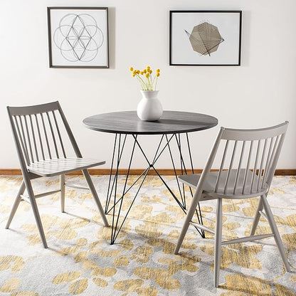 Safavieh Home Collection Wren Grey 19-inch Spindle Dining Chair (Set of 2)