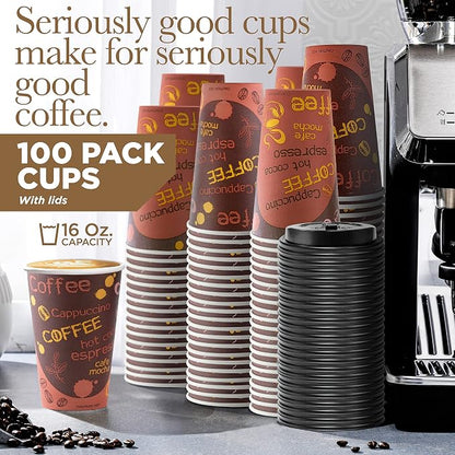 Shop Square Disposable Coffee Cups - Image 2