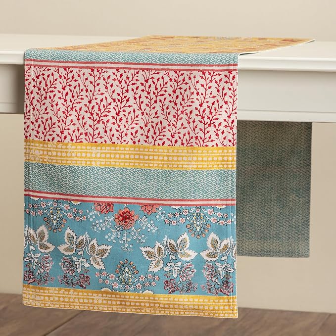 Maison d' Hermine Table Runner 100% Cotton 14.50" x 108" | Table Runners 108 - Image 8
