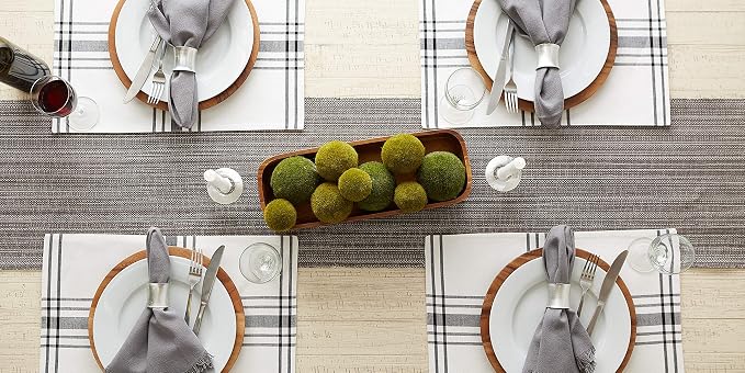 DII Variegated Tabletop Collection, Table Runner3x108 - Image 6