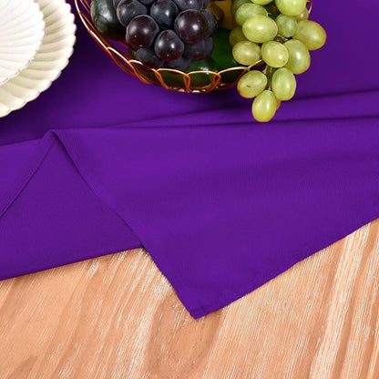 MEANMOY Purple Table Runner 36 Inches Long Waterproof Table Runners | Washable - Image 5