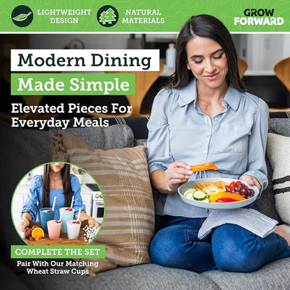 Grow Forward Premium Wheat Straw Plates - Image 5