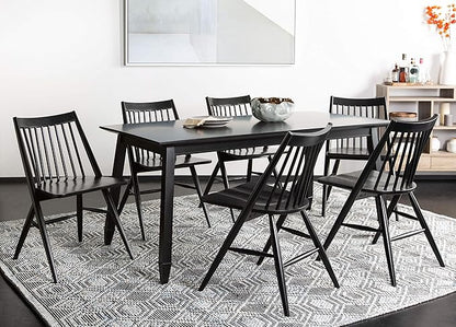 Safavieh Home Collection Wren Black 19-inch Spindle Dining Chair (Set of 2)