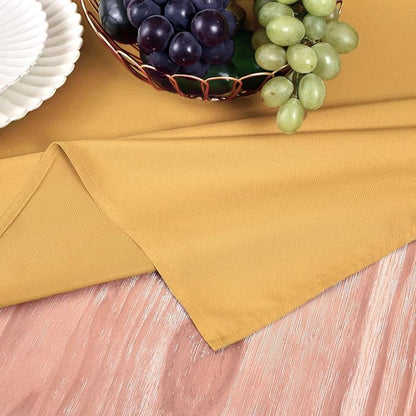 MEANMOY Gold Table Runner 36 Inches Long Waterproof Washable Table Runners | - Image 5