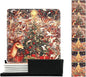 Christmas Coasters Square Leather Drinks Coaster Set by Yopiiefa