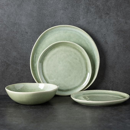 AmorArc Ceramic Cereal Bowls Set of 6, 24 oz Handmade Stoneware Bowls - Image 7