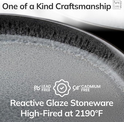 24 Piece Stoneware Dinnerware Set - Image 5