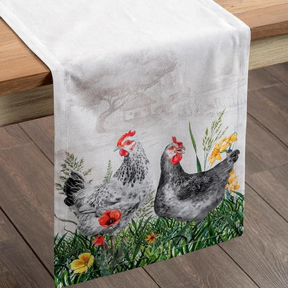 Maison d' Hermine Table Runner 100% Cotton 14.50" x 72" | Table Runners 72 - Image 9
