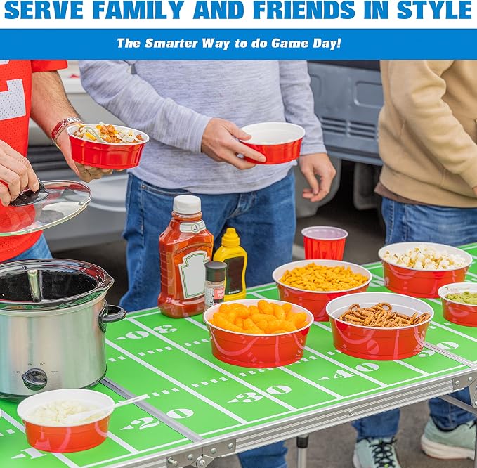 GoBig Red Party Cup Bowls - Image 4