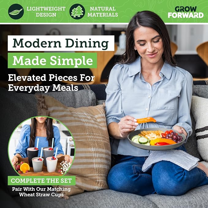 Grow Forward Premium Wheat Straw Plates - Image 5