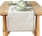 Over&Back 18x108 Hand-Blocked Printed Cotton Table Runner by overback