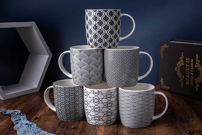 Set of 6 11.5 oz Coffee Mugs - Image 6