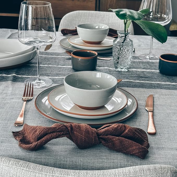 Mora Ceramic Small Dessert Bowls - 16oz - Image 6