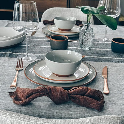 Mora Ceramic Small Dessert Bowls - 16oz - Image 6