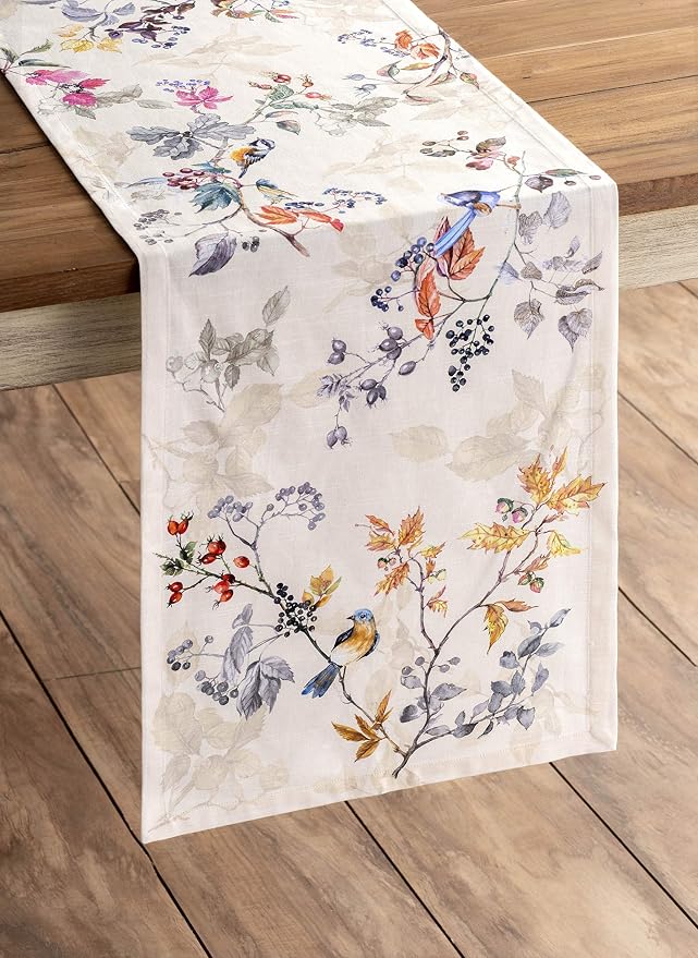 Maison d' Hermine Table Runner 100% Cotton 14.50" x 60" | Table Runners 60 - Image 5