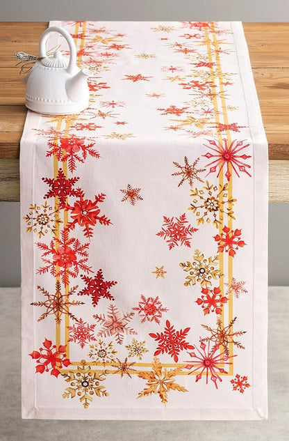 Maison d' Hermine Table Runner 100% Cotton 14.50" x 72" | Table Runners 72 - Image 9