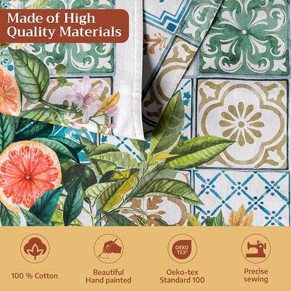 Maison d' Hermine Table Runner 100% Cotton 14.50" x 72" | Table Runners 72 - Image 3