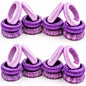 Thread Napkin Ring Set of 24 - Beautiful Elegant Fancy Decorative Napkin Holder for Dining Table Décor, Farmhouse, Wedding, Dinner, Party, Family Gathering, Easter, Everyday Use - Purple Combo