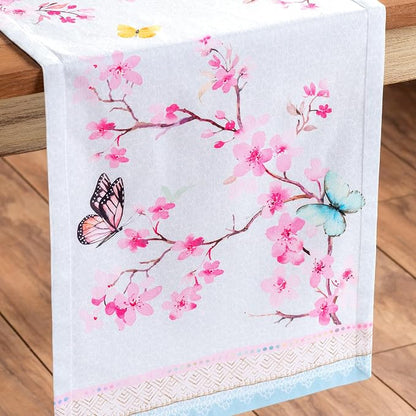 Maison d' Hermine Table Runner 100% Cotton 14.50" x 72" | Table Runners 72 - Image 9